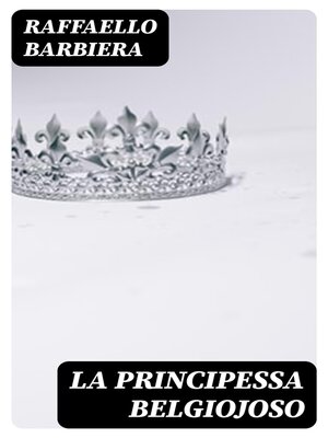 cover image of La Principessa Belgiojoso
